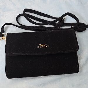 Scout Black Crossbody Bag Sleek Adjustable Strap